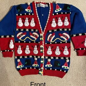 Christmas sweater size medium, and great condition will take no lower than $30